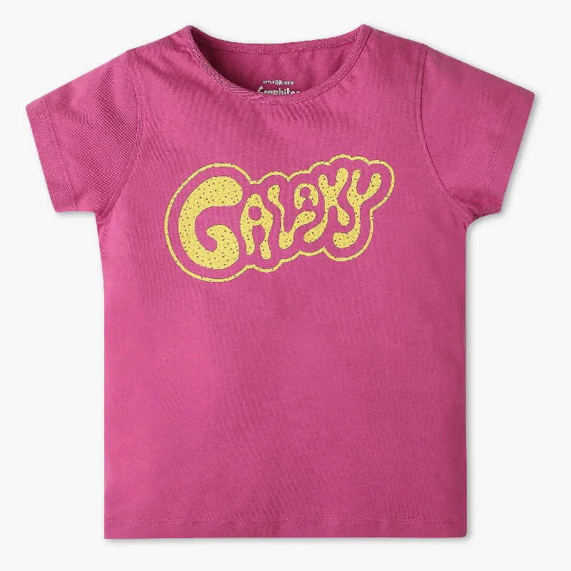 Layered Men's VestsGirls Crew Neck Fun Playtime Graphic T-Shirt