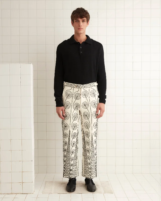 Men's Casual Pants for Everyday WearQuillwork Trousers