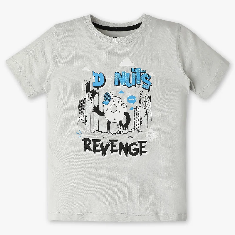 Men's Short-Sleeved ShirtsBoys Graphic Crew Neck T-Shirt