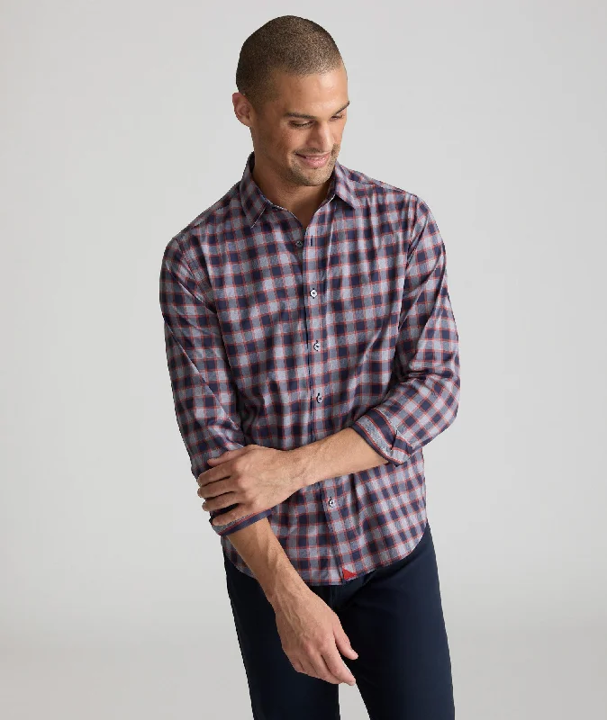 Men's Henley T-Shirts for a Casual TwistWrinkle-Free Performance Shirt - FINAL SALE