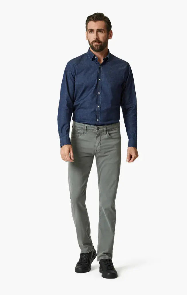 Men's Relaxed-Fit Pants for Comfort34 HERITAGE | Cool Slim Leg Pants | Sedona Sage Twill