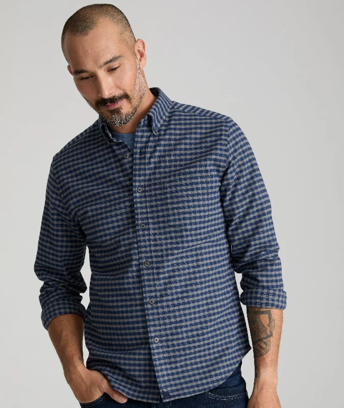 Men's Relaxed-Fit Shirts for Casual ComfortWrinkle-Free Performance Flannel Bergstrom Shirt - FINAL SALE