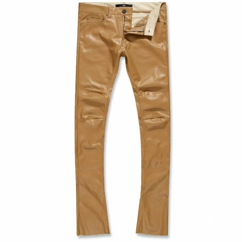 Men's Low-Waisted Pants for a Casual VibeJordan Craig Ross Stacked Thriller Pants (Mocha) JRF1139