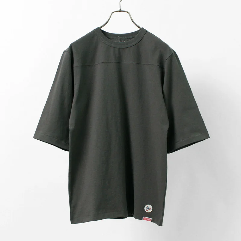 Men's Shirts with Adjustable HemlinesFELCO / Half Sleeve Football T-Shirt
