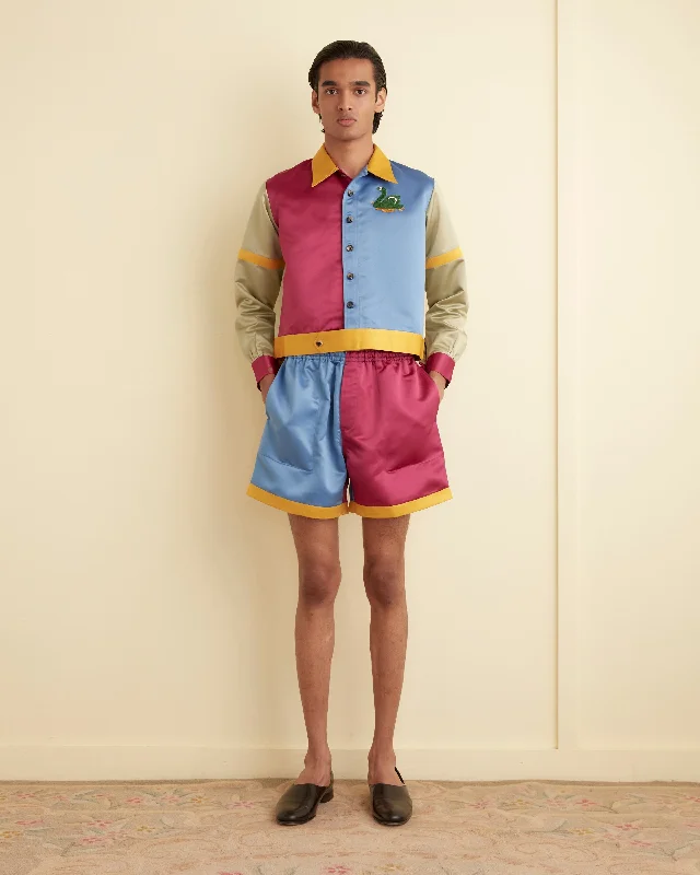 Layered Men's OverallsChamp Shorts