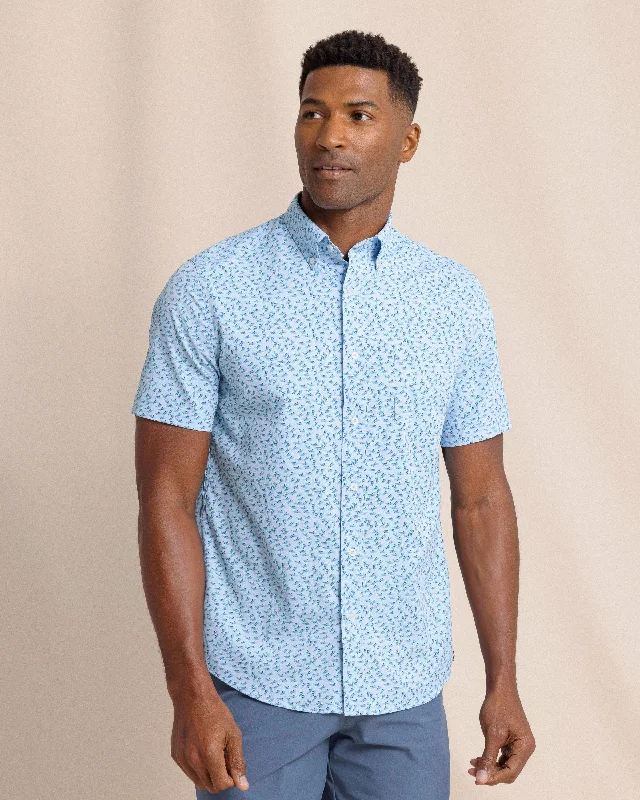 Breathable Men's Linen ShirtsFintastic Intercoastal Short Sleeve Sport Shirt