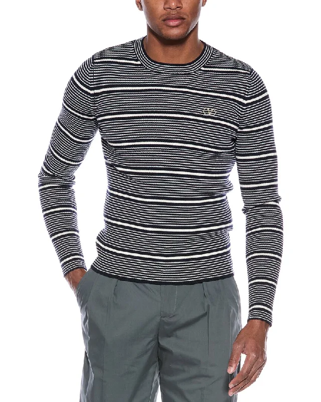 Valentino Wool Crewneck Sweater