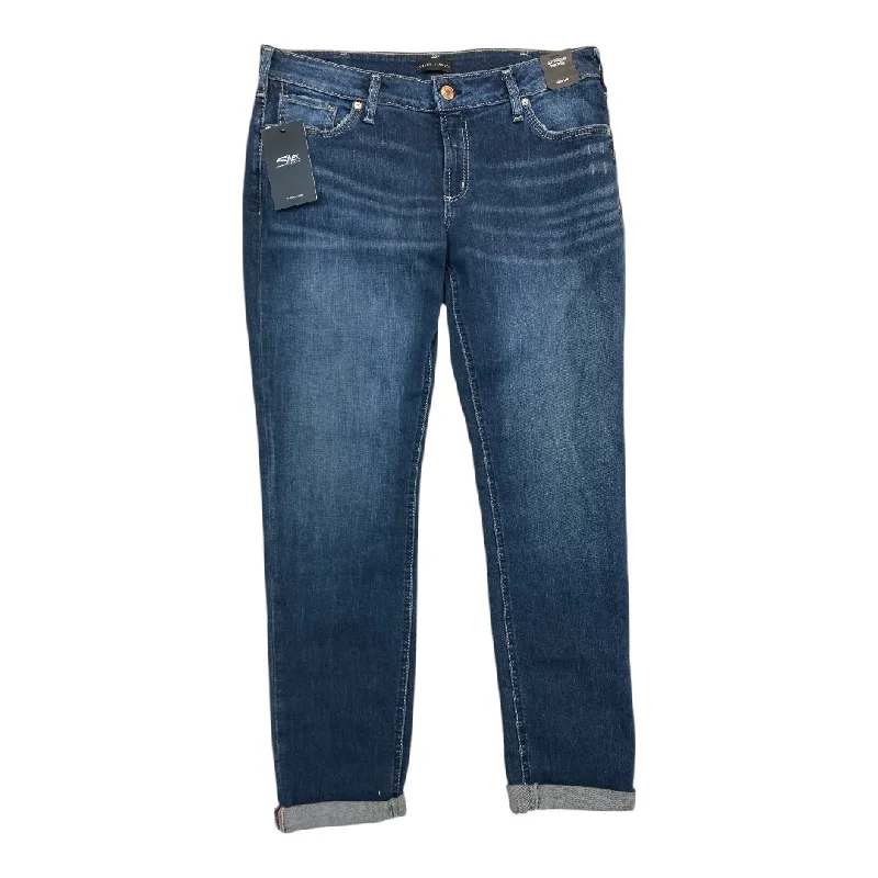 Latest Men's Jeans TrendsJeans Straight By Silver In Blue Denim, Size:18