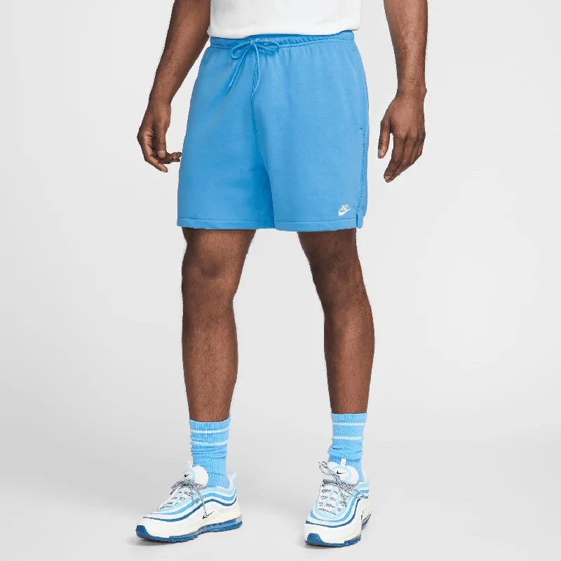 Stylish Men's Cargo PantsMen's Club French Terry Flow Shorts In University Blue/white