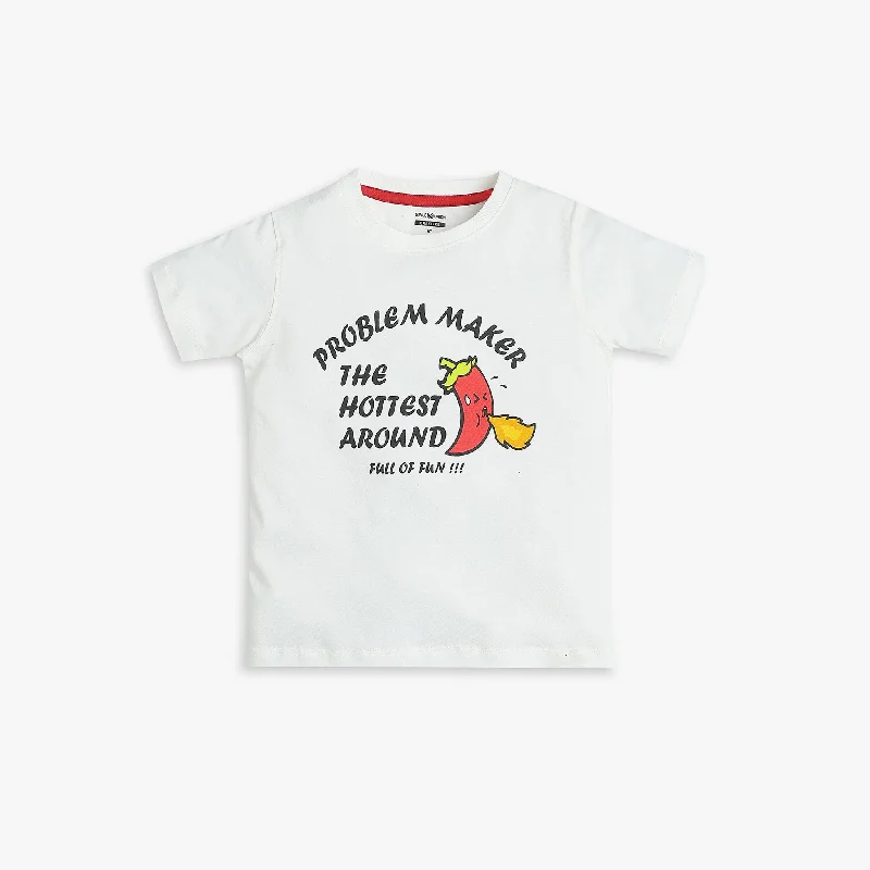 Men's Shirts with Convertible CollarsBoys Regular Fit Graphic T-Shirt