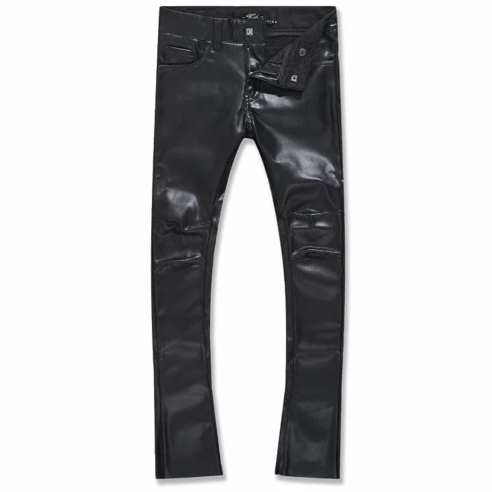 Men's Straight-Leg Jeans for a Classic FitKids Jordan Craig Stacked Thriller Pants (Black) JRF1139K