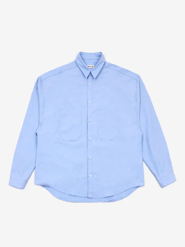 Men's Hawaiian Print Shirts for Luau PartiesEstudio Niksen Oxford Balloon Shirt - Blue