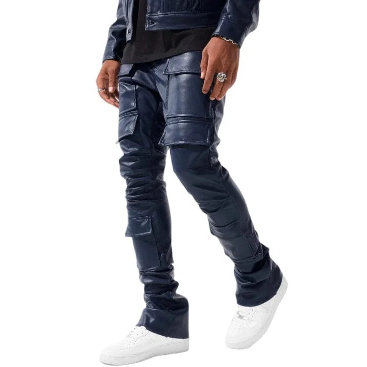 Layered Men's OverallsJordan Craig Ross Stacked Thriller Cargo Pants (Midnight Blue) JRF1218