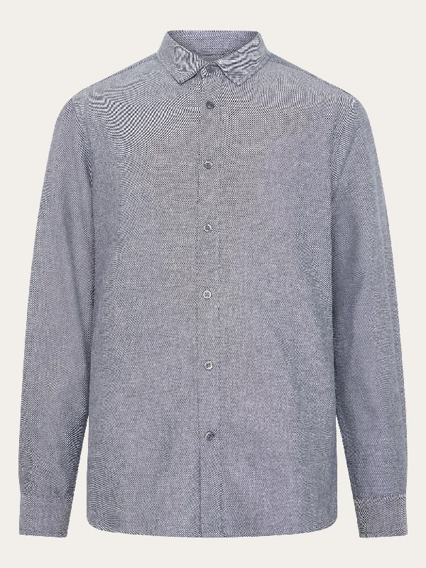 Men's Custom Dress Shirts for a Personalized FitOrganic Cotton Flannel Shirt GOTS - Night Sky