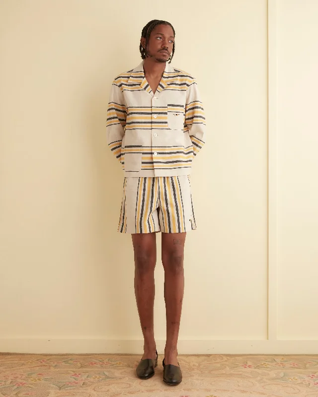 Men's Pants with SuspendersNamesake Stripe Shorts