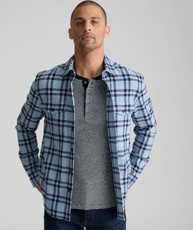 Men's Cowboy Shirts for Western StyleBrushed Overshirt - FINAL SALE