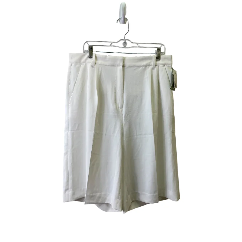 Men's Pants with Wrinkle-Resistant FabricShorts By H&M In Cream, Size:14