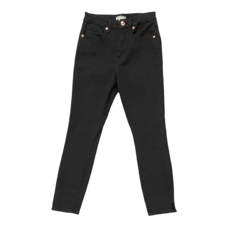 Wide-Leg Men's JeansJeans Skinny By Good American In Black Denim, Size:6