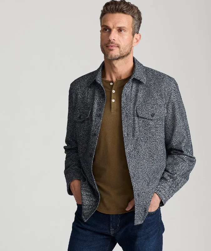 Men's Polo Shirts for Sports and Casual WearTwill Overshirt - FINAL SALE