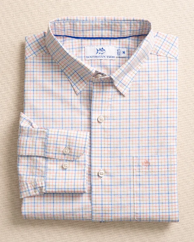 Men's Logo T-Shirts for Brand RepresentationCharleston Broughton Plaid Sport Shirt