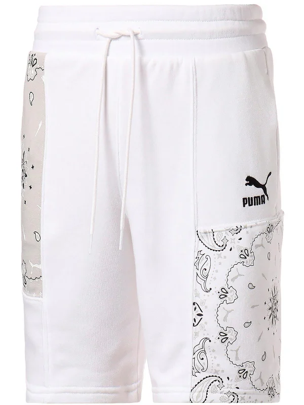 Men's Button-Fly Pants for a Traditional TouchMens Drawstring Hem Graphic Casual Shorts