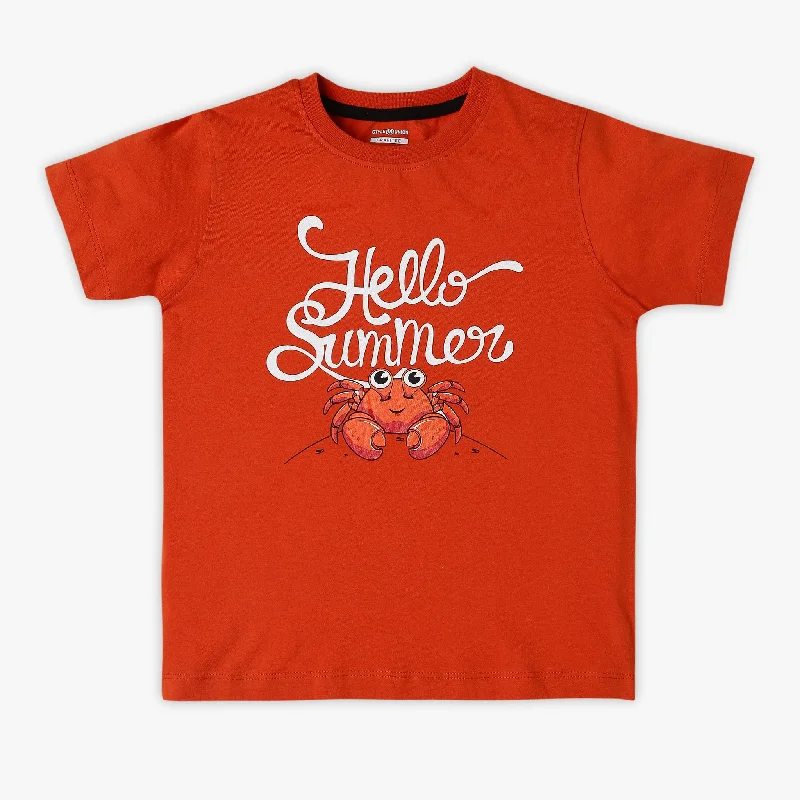 Layered Men's VestsBoy's Regular Fit Graphic T-Shirt