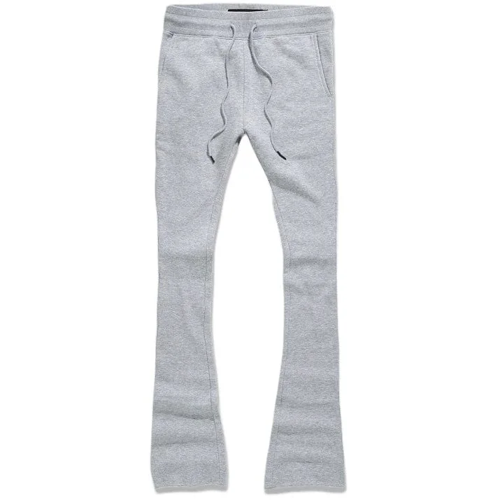 Men's Pants with Deep PocketsJordan Craig Uptown Stacked Sweatpants (H/Grey) 8860L
