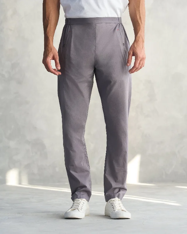 Men's Drawstring Pants for AdjustabilityKurta Pants - Charcoal