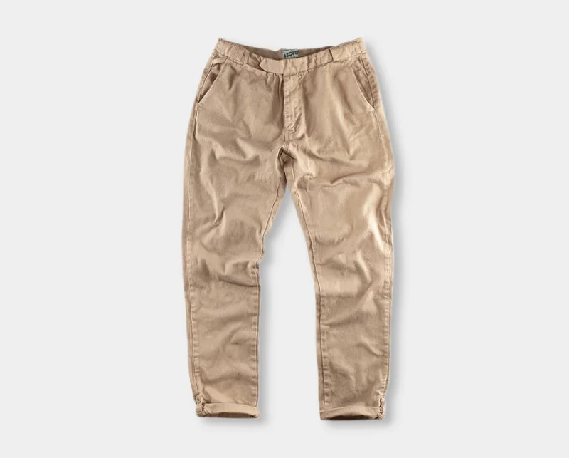 Men's Solid-Colored Pants for VersatilityVirgil Chino Tan