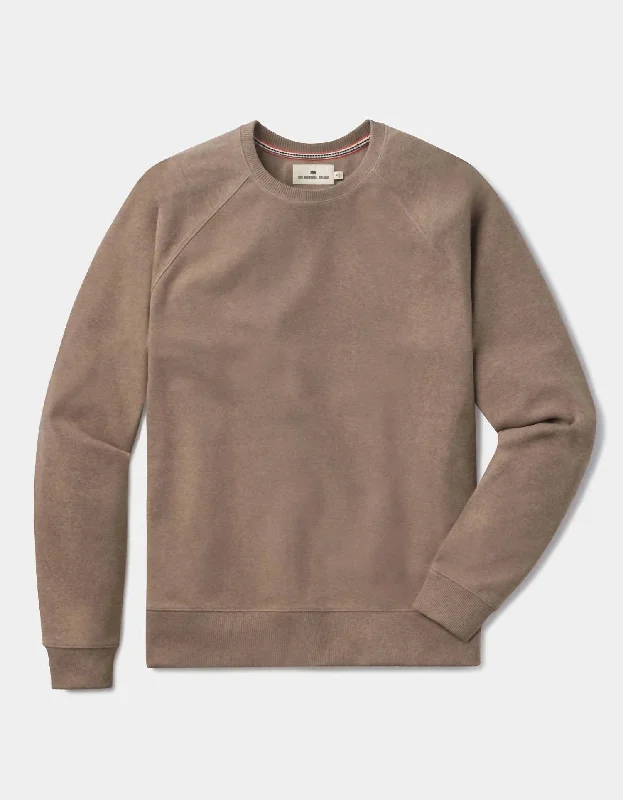 Puremeso Everyday Crew In Taupe