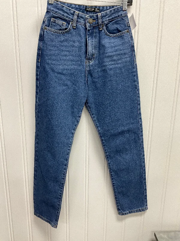 Jeans for Men with Skinny LegsJeans Straight By Nasty Gal In Blue Denim, Size:0