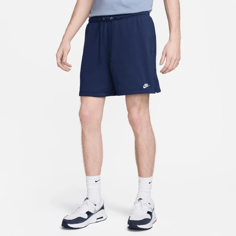 Men's Dress Pants for Special OccasionsMen's Club French Terry Flow Shorts In Midnight Navy/white