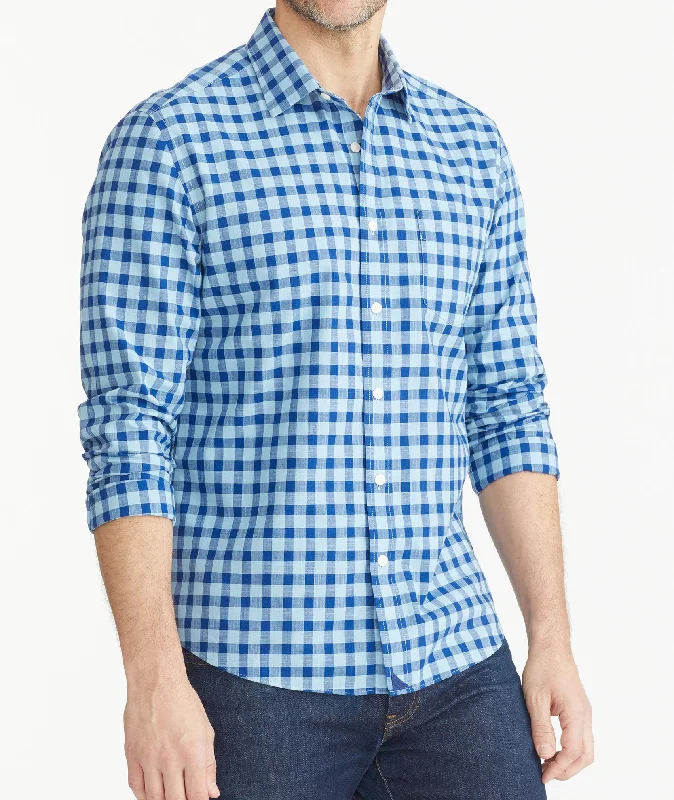 Men's Scoop Neck T-Shirts for a Relaxed FeelWrinkle-Free Mariano Shirt - FINAL SALE