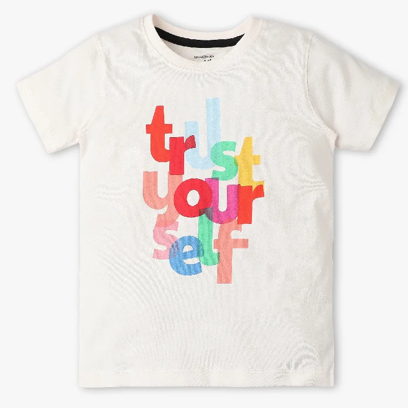 Men's Shirts with TiesBoys Graphic Crew Neck T-Shirt