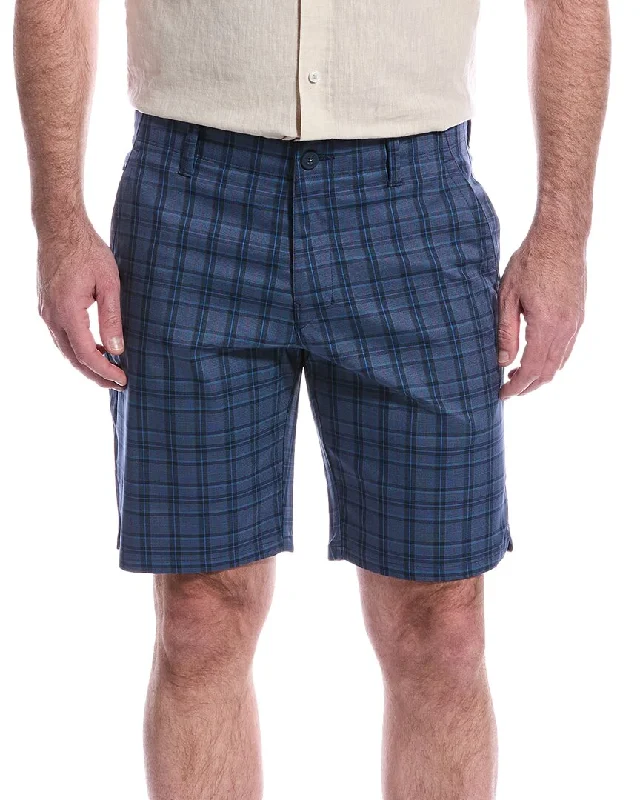 Men's Pants with Hidden ButtonsTommy Bahama On Par Fairway Plaid Short