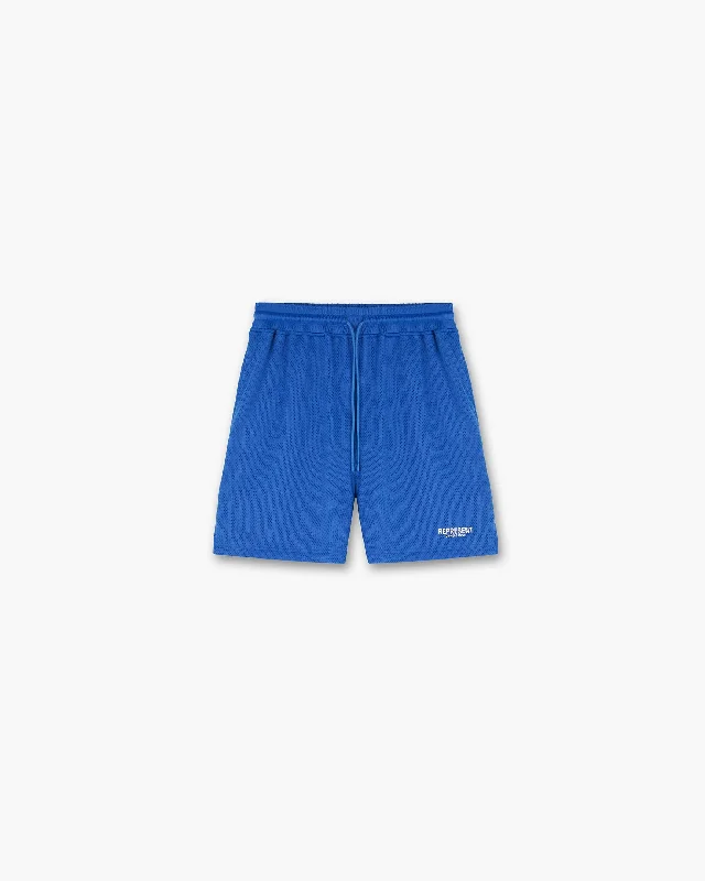 Men's Board Shorts for SurfingRepresent Owners Club Mesh Shorts - Cobalt