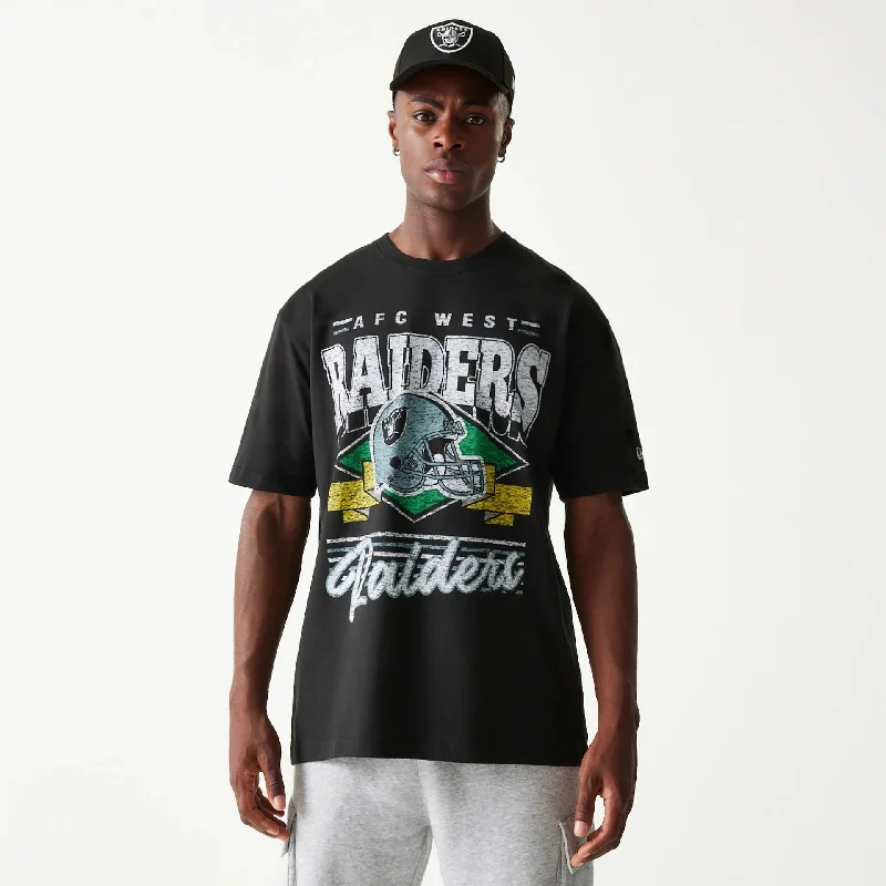 Men's Unique and Designer TopsLas Vegas Raiders Sport Classic Black T-Shirt