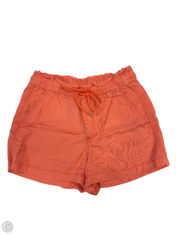 Lightweight Men's Linen PantsShorts By Loft In Orange, Size: 6