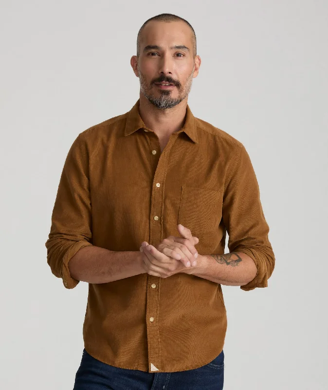 Men's Timeless Dress Shirts for Enduring StyleCord Shirt - FINAL SALE