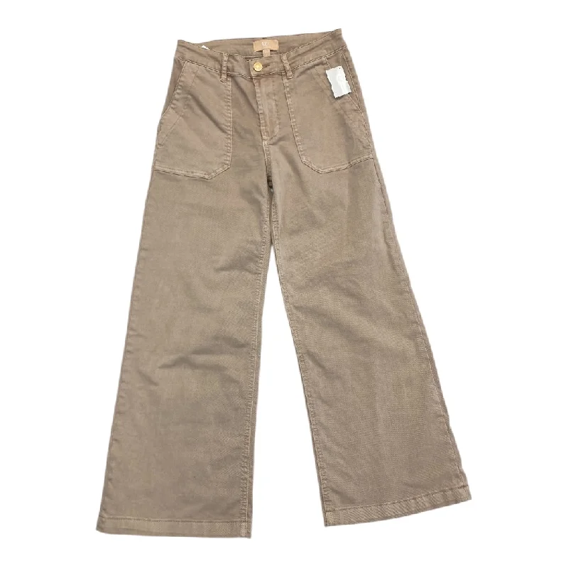 Men's Straight-Leg Jeans in Dark WashJeans Wide Leg By Kut In Tan, Size:2