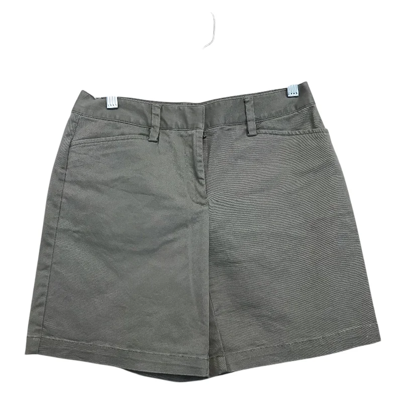Men's High-Waisted Pants for a Retro StyleShorts By Lands End In Green, Size:2