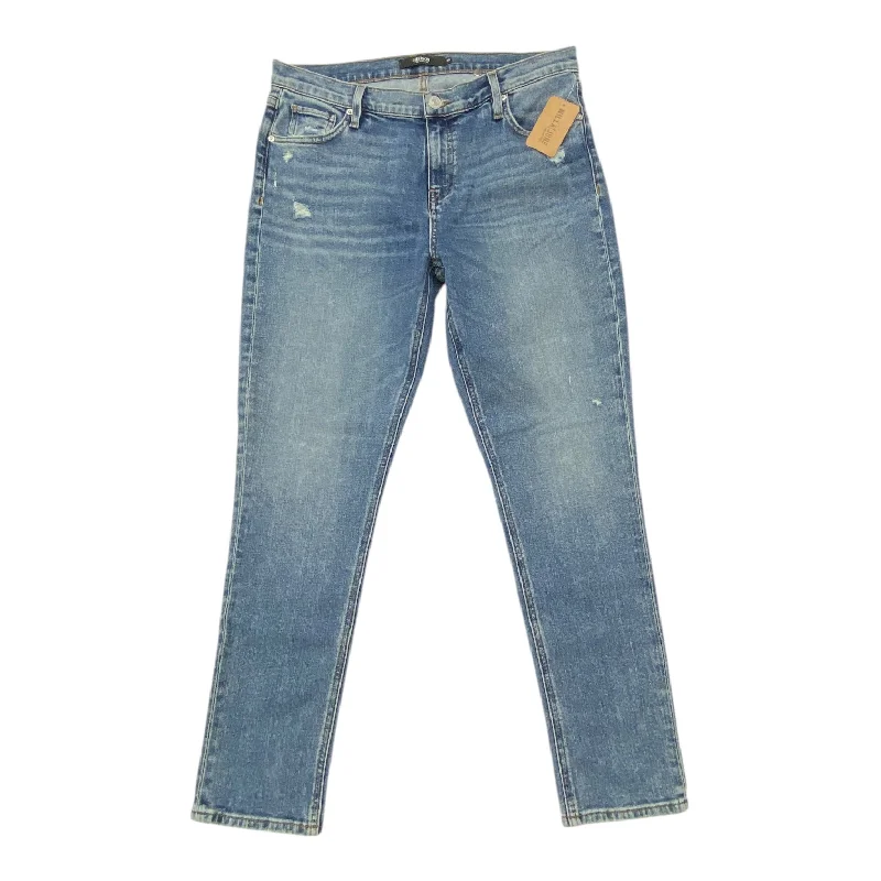 New Arrival Designer Men's JeansJeans Straight By Hudson In Blue Denim, Size:8