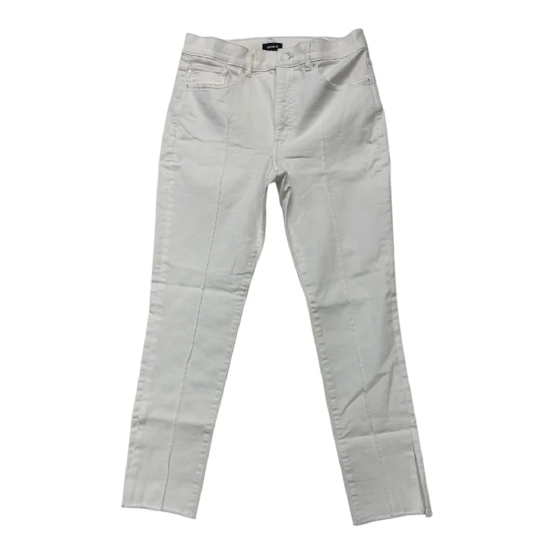Men's Jeans with Stretch FabricJeans Skinny By Express In White, Size:10