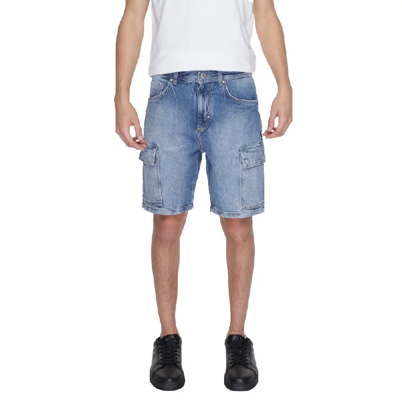 Men's Patterned Pants with PlaidsAntony Morato  Cotton Men's Short