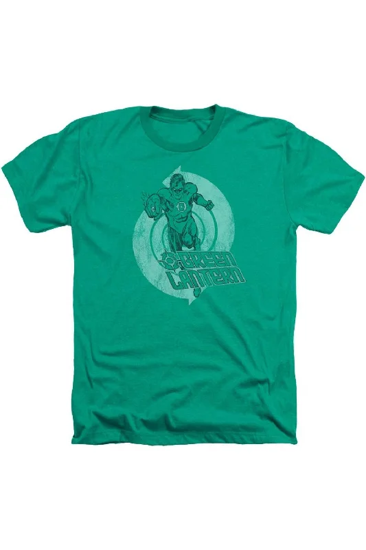 Men's Shirts with Pocket SquaresGreen Lantern Power Adult Heather Tee / T-Shirt