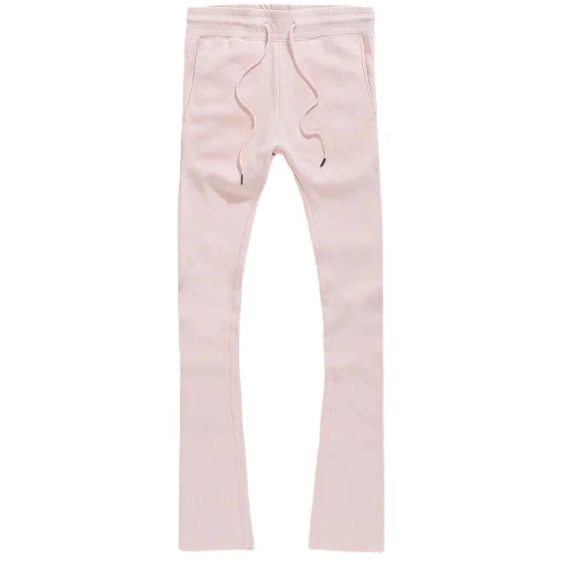 Men's Pants with UV ProtectionJordan Craig Uptown Stacked Sweatpants (Pink) 8826L