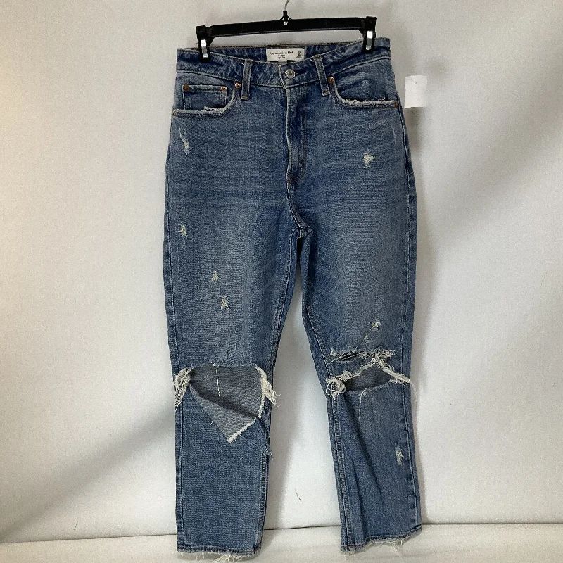 Rip and Tear Men's JeansJeans Straight By Abercrombie And Fitch  Size: 0
