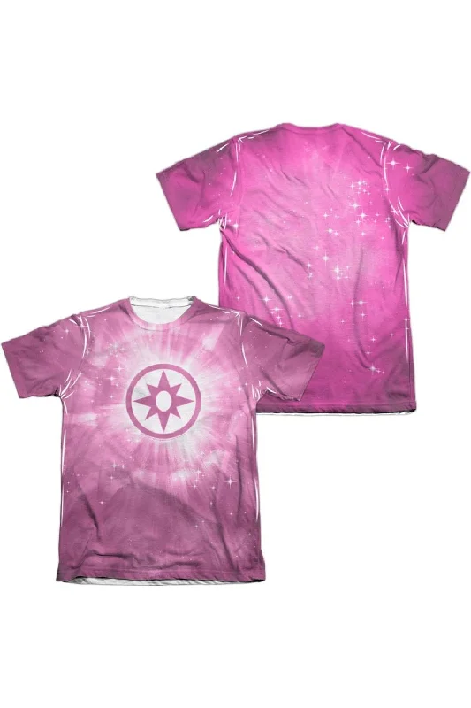 Men's Three-Quarter Sleeved TopsGreen Lantern Sapphire Energy (Front/Back Print) Adult 65/35 Poly/Cotton Short Sleeve Tee / T-Shirt
