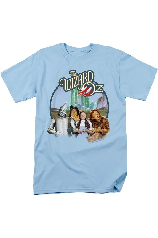 Men's Sleeveless TopsWizard Of Oz Were Off To See Wizard Short Sleeve Adult Tee / T-Shirt