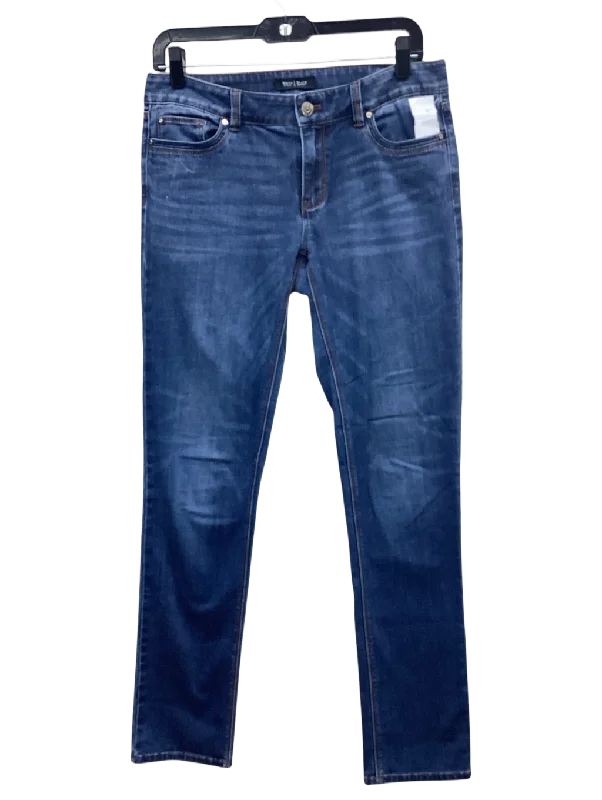 Men's Jeans with Embroidered LogosJeans Straight By White House Black Market  Size: 4